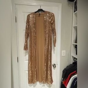 Sequin duster